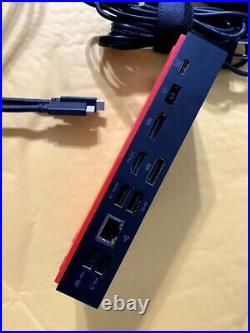 Lenovo ThinkPad 40AS0090US USB-C Gen 2 Docking Station