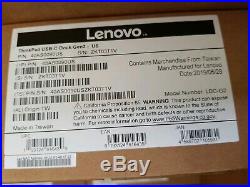 Lenovo ThinkPad 40AS0090US USB-C Gen 2 Docking Station brand new sealed