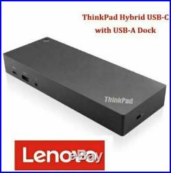 Lenovo ThinkPad Hybrid USB-C With USB-A Dock Docking Station with Cables