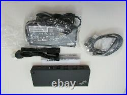 Lenovo ThinkPad Hybrid USB-C with USB-A Dock 40AF0135EU with PSU & USB C cable