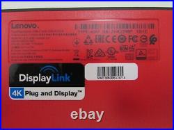 Lenovo ThinkPad Hybrid USB-C with USB-A Dock 40AF0135EU with PSU & USB C cable
