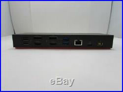 Lenovo ThinkPad Hybrid USB-C with USB-A Dock FRU 03X7479 40AF0135US + Cable + AC