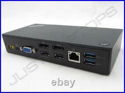 Lenovo ThinkPad T490s Yoga L380 USB-C Docking Station Port Replicator Inc PSU