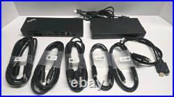 Lenovo ThinkPad Thunderbolt 4 Workstation DK2131 Docking Station 40B0+300W PSU Lenovo ThinkPad Thunderbolt 4 Workstation DK2131 Docking Station 40B0+300W PSU
