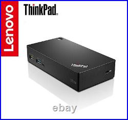 Lenovo ThinkPad USB 3.0 Ultra Dock 4K UHD X1 Carbon Yoga Tablet T14 T15 Warranty