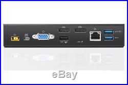 Lenovo ThinkPad USB-C Dock Docking Station 90 Watt GigE 03X7194 + 90W AC
