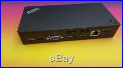 Lenovo ThinkPad USB-C Dock Docking Station DK1633 40A9 + Netzteil 45N0499