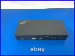 Lenovo ThinkPad USB-C Dock Gen2 LDC-G2 Docking Station 03X7609 w AC Adapter