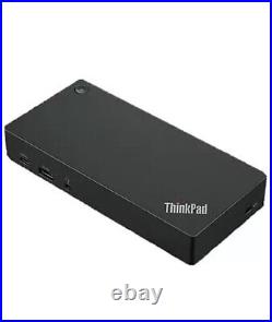 Lenovo ThinkPad USB-C Dock Gen 2 Docking Station Black (40AS0090UK)