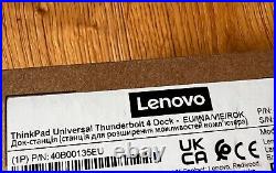 Lenovo ThinkPad Universal Thunderbolt 4 Docking Station 40B00135EU (UK Plug)