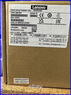 Lenovo ThinkPad Universal Thunderbolt 4 Docking Station 40B00135UK Brand New