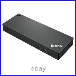 Lenovo ThinkPad Universal Thunderbolt 4 Docking Station Wired HDMI DP Black