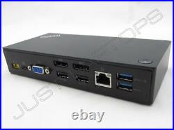 Lenovo ThinkPad X1 Carbon Gen 6 USB-C Docking Station Port Replicator + PSU
