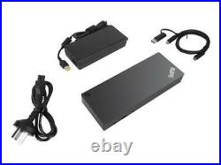 Lenovo Thinkpad Hybrid USB-C With USB-A Dock, Docking Station 2x HDMI/ 2x DP