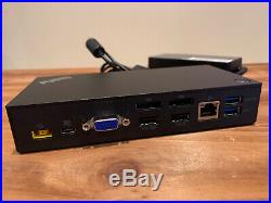Lenovo Thinkpad USB C Docking Station Type 40A9 With PSU Model DK1633