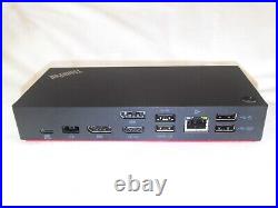 Lenovo Thinkpad Usb C Dock Gen2. (40AS) Psu + Cables