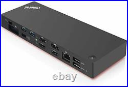 Lenovo USA 40AN0135US USB ThinkPad Thunderbolt 3 Dock Gen 2 135W, Black