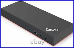 Lenovo USA 40AN0135US USB ThinkPad Thunderbolt 3 Dock Gen 2 135W, Black