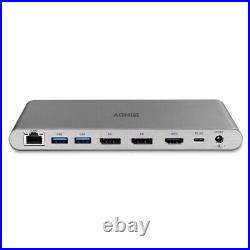 Lindy USB 3.2 Type C Laptop Docking Station 43349 Laptops Laptop Docking