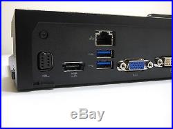 Lot 5 Dell Docking Station EPort PRO3X replicator USB3.0 + PA4E Adapter 130Watt
