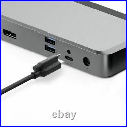 MX2 USB-C Dual 4K Display DP Alt. Mode Docking Station 65W Power Delivery N9