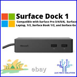 Microsoft Dock 1661 Surface Pro 3/4/5/6/7/7+/8/X, Laptop 1,2,3,4 & Go Book