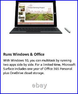 Microsoft Surface 3 + genuine Microsoft Docking Station & QWERTY Uk Keyboard