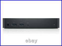 NEW Dell D6000 USB-C/USB 3.0 4K Docking Station with 130W Power Supply