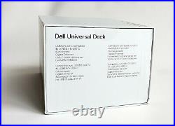 NEW Dell D6000 Universal Docking Station Black USB-C UHD USB 3 130W PN3KT M4TJG