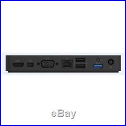 NEW Dell Dock WD15 180W Docking Station with USB C Black