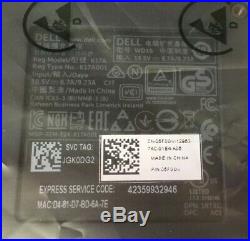NEW! Dell USB-C Docking Station Port Replicator K17A001 WD15 + 130W PSU 05FDDV