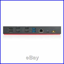 NEW! Lenovo 40AF0135UK Thinkpad Hybrid Usb-C With Usb-A Dock Docking Station USB