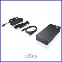 NEW Lenovo ThinkPad USB-C Dock 90W Laptop Docking Station P/N 40A90090US
