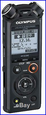 NEW OLYMPUS Linear PCM recorder LS-P4 black BLK 8GB FLAC compatible high res