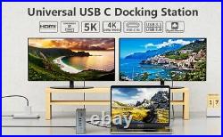 NEW OPENED BOX USB C Laptop Docking Station, 5K Display, HDMI, Ethernet LAN