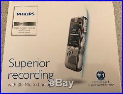 NEW Philips DPM8500 Pocket Memo with Barcode Scanner