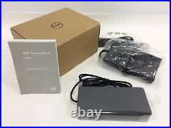 NEW SEALED BOX Dell USB 3.0 C Ultra HD 4K HDMI DisplayPort Docking Station D6000