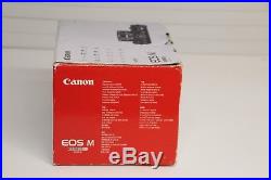 New Canon EOS M Digital Camera EF-M22/2 STM 22mm Lens Mount Adapter Kit Black