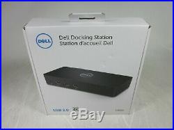 New Dell D3100 R6WD9 USB 3.0 4K Ultra HD Universal Docking Station