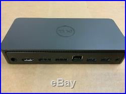 New Dell D6000 Universal Dock Station USB-C 130W power supply Open Box