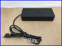 New Dell D6000 Universal Dock Station USB-C 130W power supply Open no Box