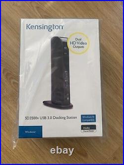 New Kensington SD3500v USB 3.0 Dual Docking Station