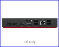 New Lenovo ThinkPad USB-C Dock Gen 2 Docking Station Black (40AY0090UK)