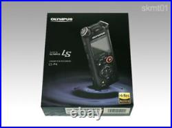 New OLYMPUS Linear PCM recorder LS-P4 black Bluetooth 39H 8GB Hi-res