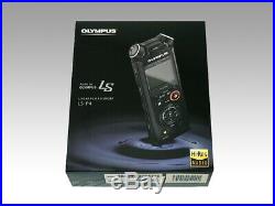 New OLYMPUS Linear PCM recorder LS-P4 black Bluetooth 39H 8GB Hi-res from Japan