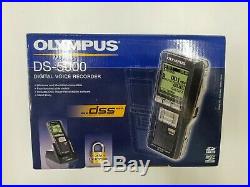New Olympus DS-5000 Digital Voice Recorder withOriginal Box & Accessories Open Box