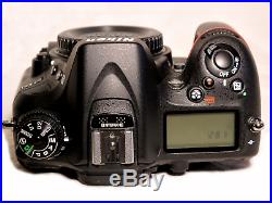 Nikon D7100 24.1MP Digital SLR Camera Black (Body Only) Low Shutter Count