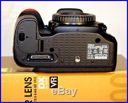 Nikon D7100 24.1MP Digital SLR Camera Black (Body Only) Low Shutter Count