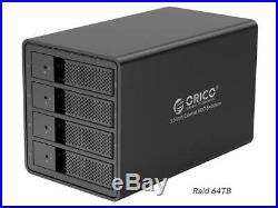 ORICO 4 Bay 3.5'' USB3.0 HDD Docking Station With Raid Support 4 x 16TB