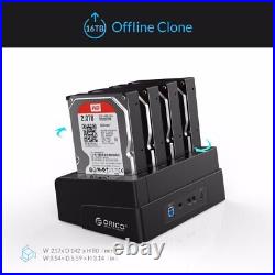 ORICO 4 Bay Hard Drive Docking Station USB 3.0 to SATA with Offline Clone 64 TB